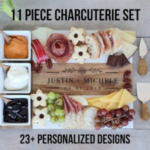 11-Piece Charcuterie Board Set Elevate Your Gatherings with Style and Functionality