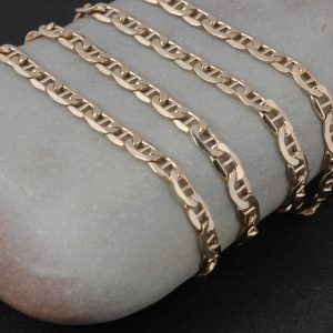 14K Solid Gold Mariner Chain A Timeless Treasure for Chain Lovers