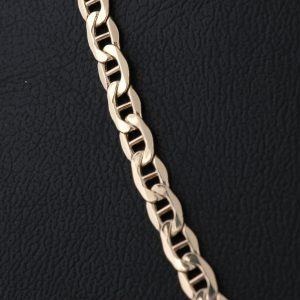 14K Solid Gold Mariner Chain A Timeless Treasure for Chain Lovers