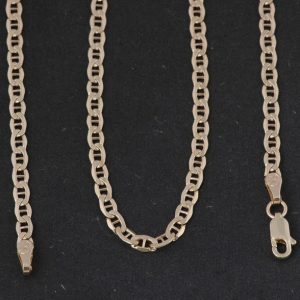 14K Solid Gold Mariner Chain A Timeless Treasure for Chain Lovers