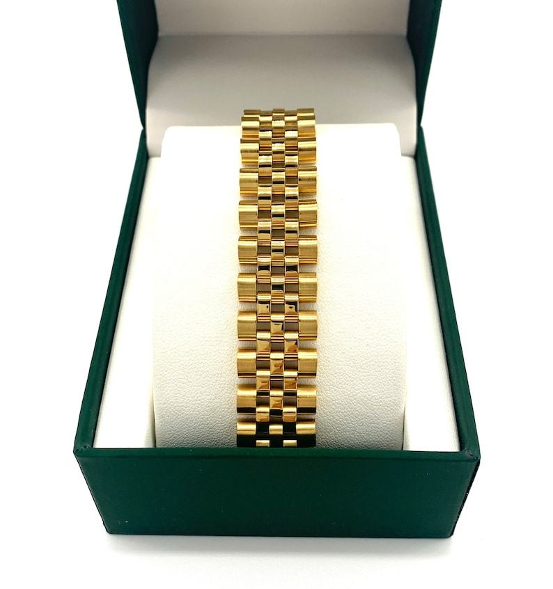 18k Gold/White Gold Presidential Bracelet Timeless Elegance for All