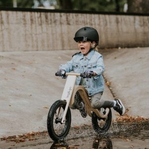 2-in-1 Wooden Balance Bike with Pedals The Perfect Ride for Toddlers and Preschoolers
