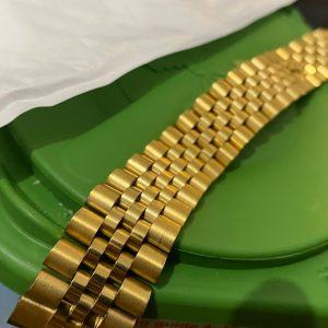 20mm/21mm Jubilee Watch Band with Crown Elevate Your Timepiece to Timeless Elegance
