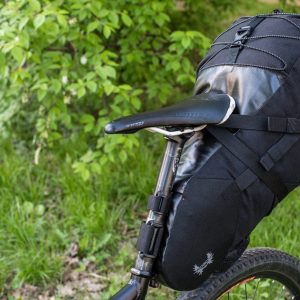 26L Waterproof Bike Saddle Bag – Bikepacking Seat Pack & Cycling Travel Gear