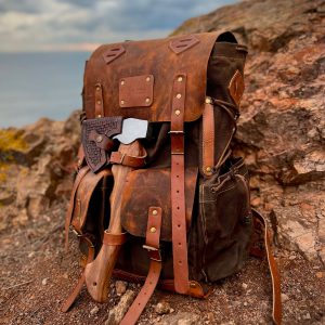 30L-80L Green Bushcraft Backpack Your Personalized Outdoor Adventure Companion