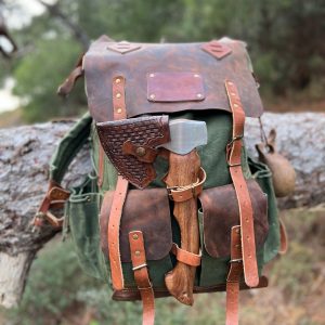 30L-80L Green Bushcraft Backpack Your Personalized Outdoor Adventure Companion