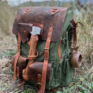 30L-80L Green Bushcraft Backpack Your Personalized Outdoor Adventure Companion