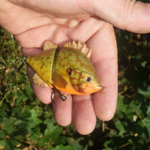 3.1/3″ Handcrafted Panfish Lure The Ultimate Item for Fishermen