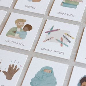 41 Calming Corner Flashcards Empowering Kids with Calming Strategies and Emotional Regulation