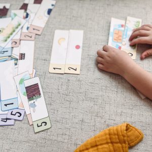 5 Piece Vertical Counting Puzzles Playful Learning for Toddlers and Preschoolers