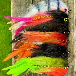 6-Pack Streamers The Ultimate Fly Fishing Lures for Pike, Musky, Trout, and Largemouth