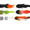 6-Pack Streamers The Ultimate Fly Fishing Lures for Pike, Musky, Trout, and Largemouth