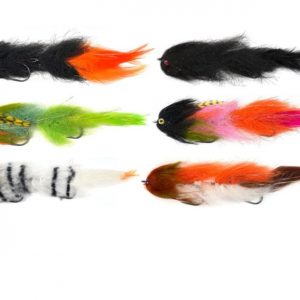 6-Pack Streamers The Ultimate Fly Fishing Lures for Pike, Musky, Trout, and Largemouth