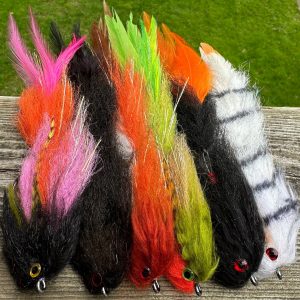 6-Pack Streamers The Ultimate Fly Fishing Lures for Pike, Musky, Trout, and Largemouth