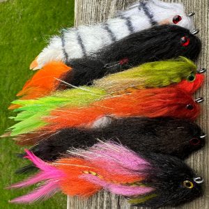 6-Pack Streamers The Ultimate Fly Fishing Lures for Pike, Musky, Trout, and Largemouth