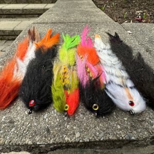 6-Pack Streamers The Ultimate Fly Fishing Lures for Pike, Musky, Trout, and Largemouth