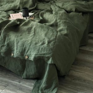 95% Hemp Flat Sheet Autumn Grass Hemp Top Sheet for a Restful Night’s Sleep