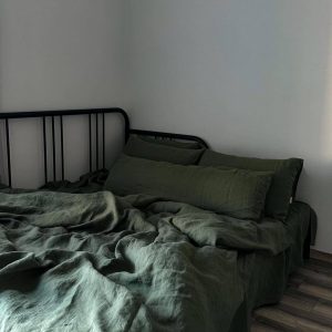 95% Hemp Flat Sheet Autumn Grass Hemp Top Sheet for a Restful Night’s Sleep