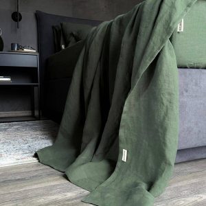 95% Hemp Flat Sheet Autumn Grass Hemp Top Sheet for a Restful Night’s Sleep