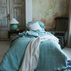 95% Organic Linen Bedding Set Indulge in Nature’s Embrace for a Restful Night’s Sleep