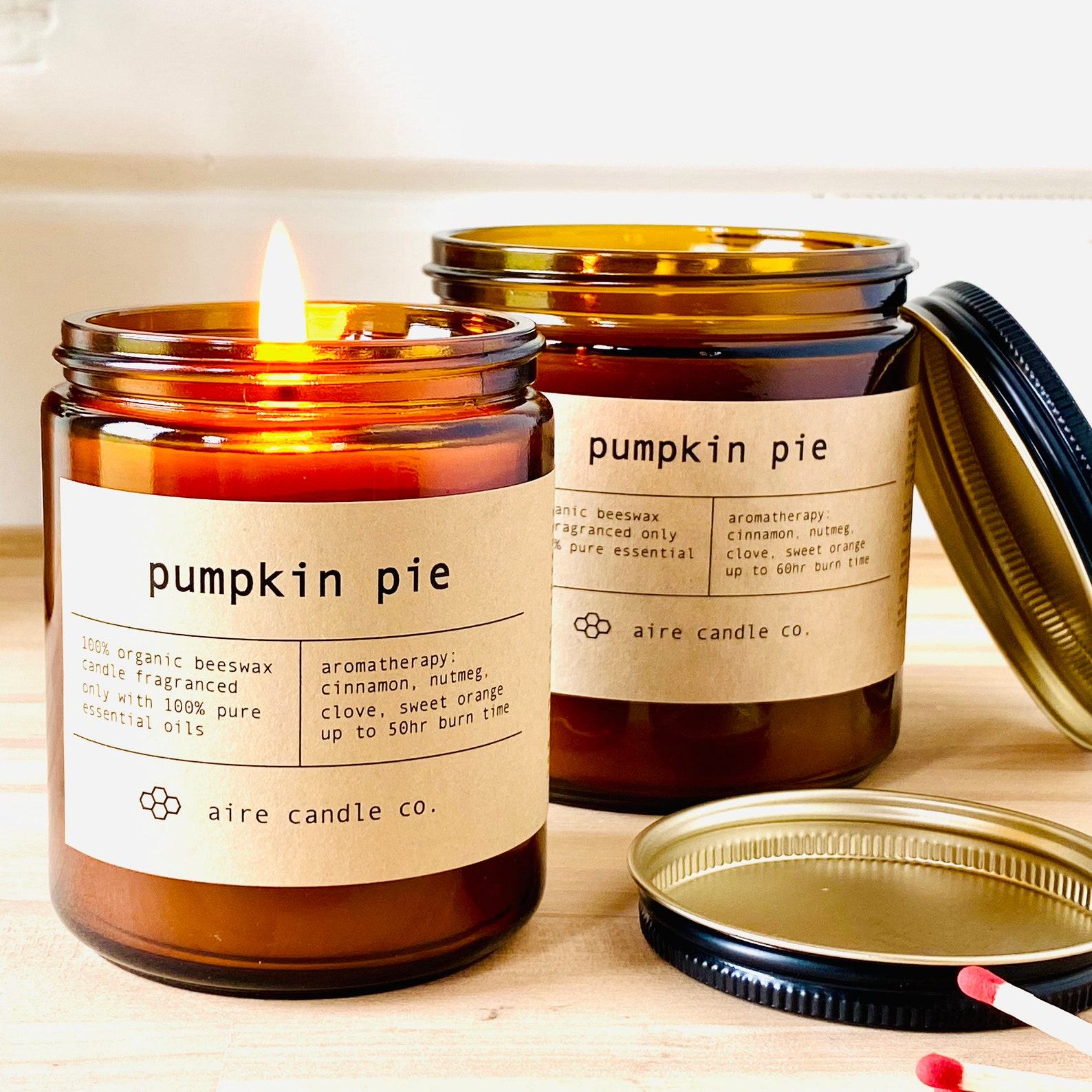 95% Pure Beeswax Candles Illuminate Your Home with Nature’s Golden Glow