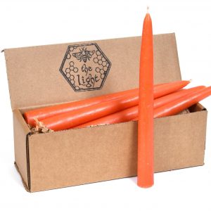 95% Pure Beeswax Taper Candles Illuminate Your Home with Natural Elegance