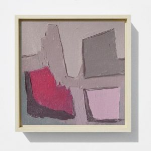 Abstract Minimalist Oil Painting Unique Modern Artwork on Canvas Board