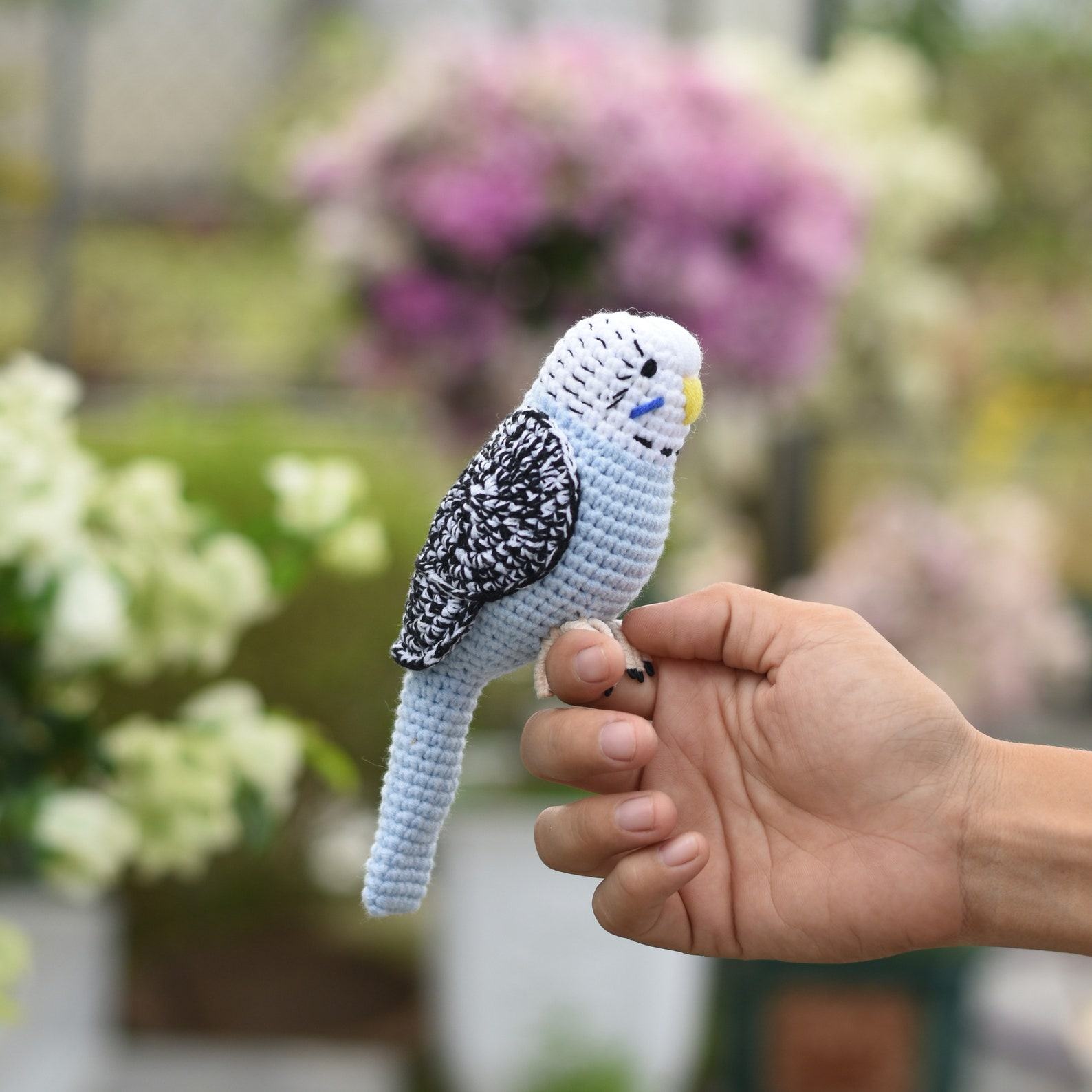 Adorable Budgie Bird Crochet Amigurumi A Handmade Item for Bird Enthusiasts