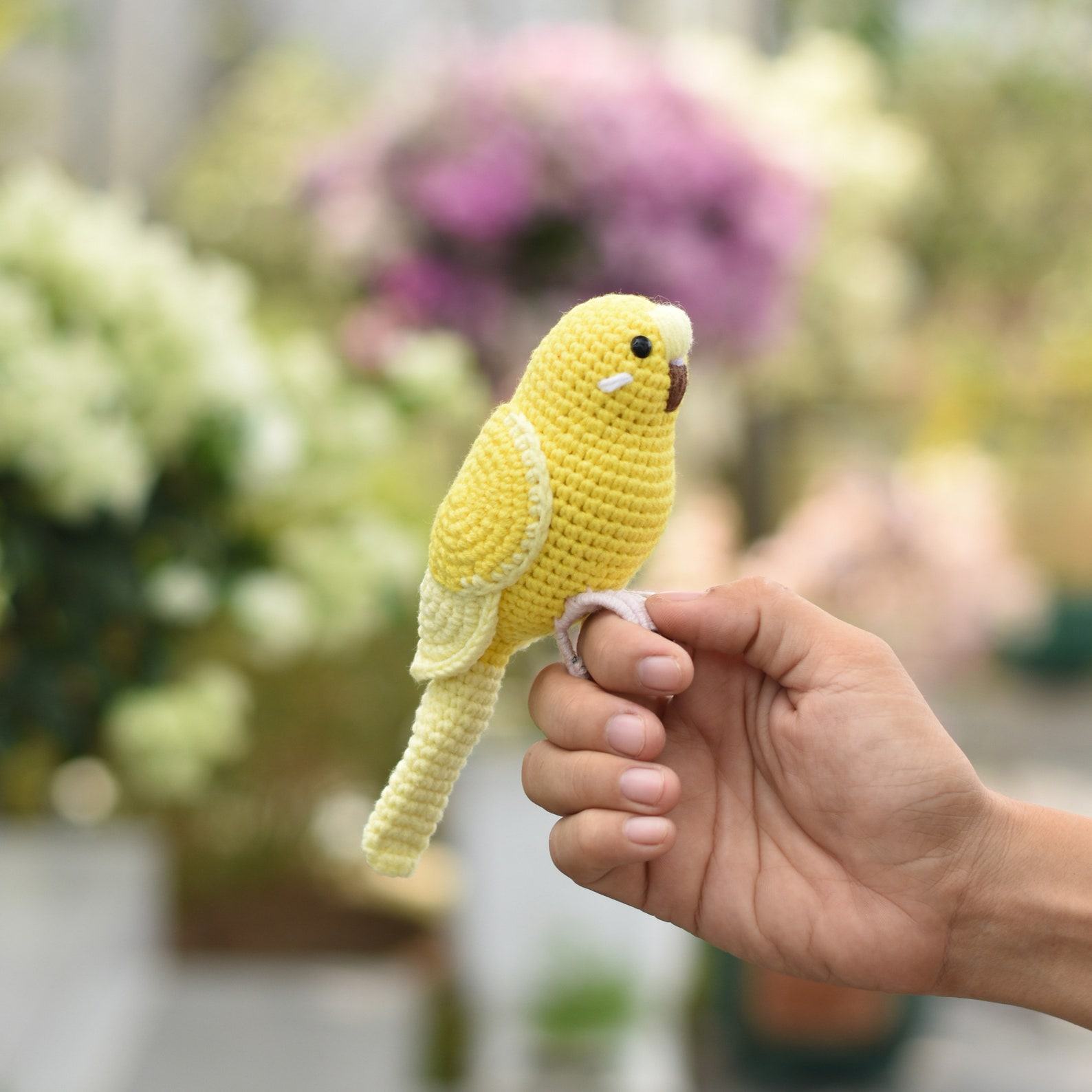Adorable Budgie Bird Crochet Amigurumi A Handmade Item for Bird Enthusiasts
