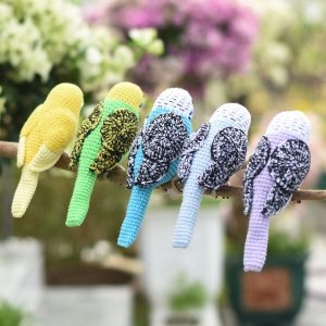 Adorable Budgie Bird Crochet Amigurumi A Handmade Item for Bird Enthusiasts