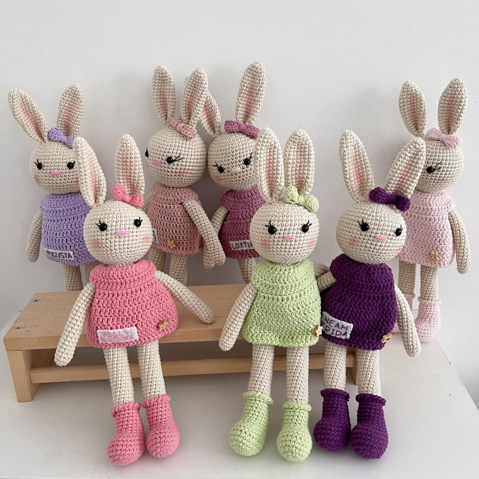 Adorable Crochet Bunny Plush A Cherished Item for Little Ones