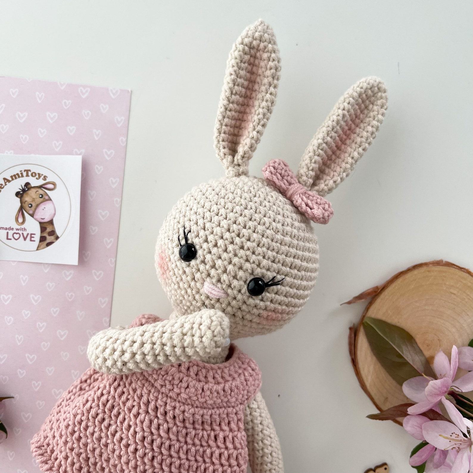 Adorable Crochet Bunny Plush A Cherished Item for Little Ones