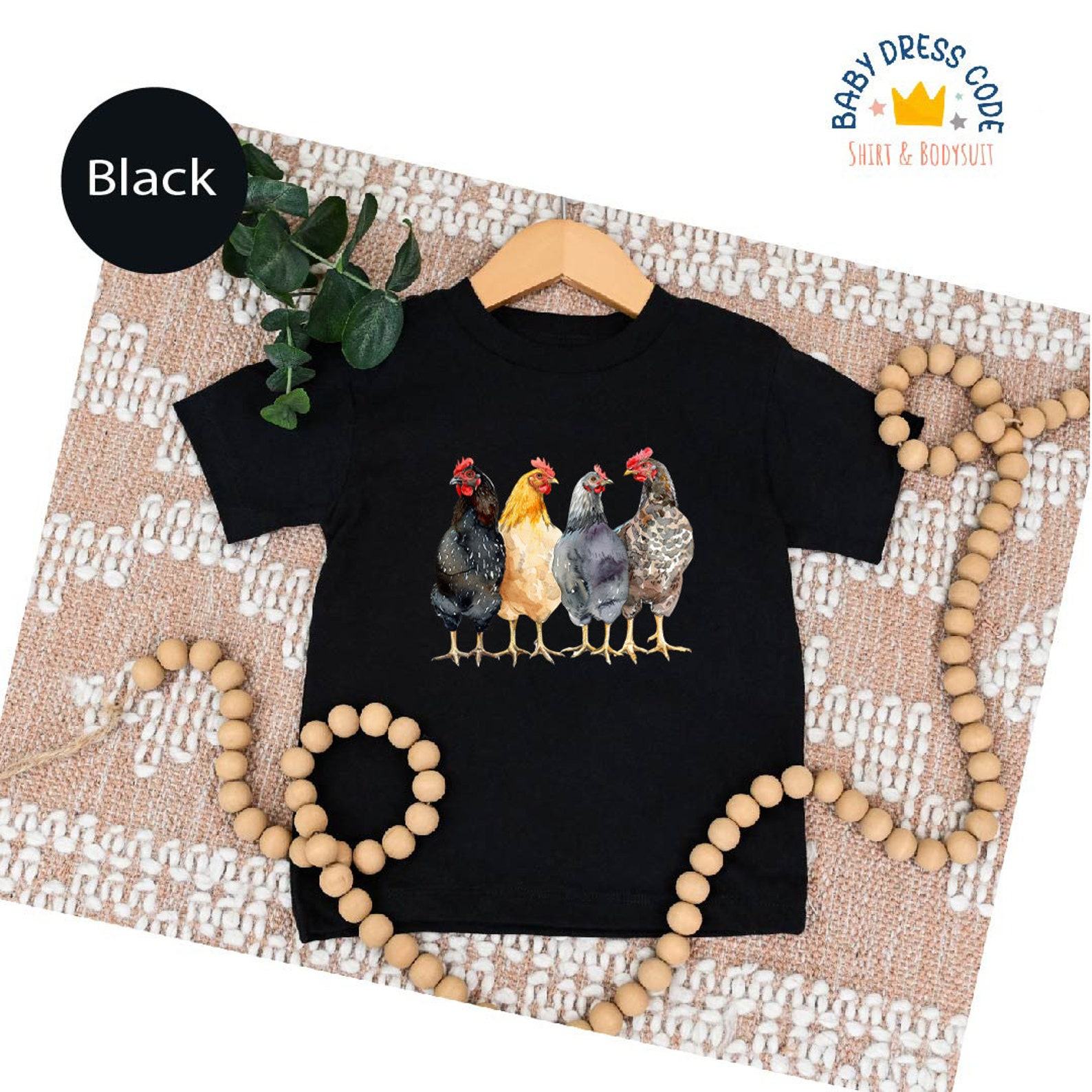 Adorable Farm-tastic Chickens Baby Bodysuit Country Charm for Little Farmers