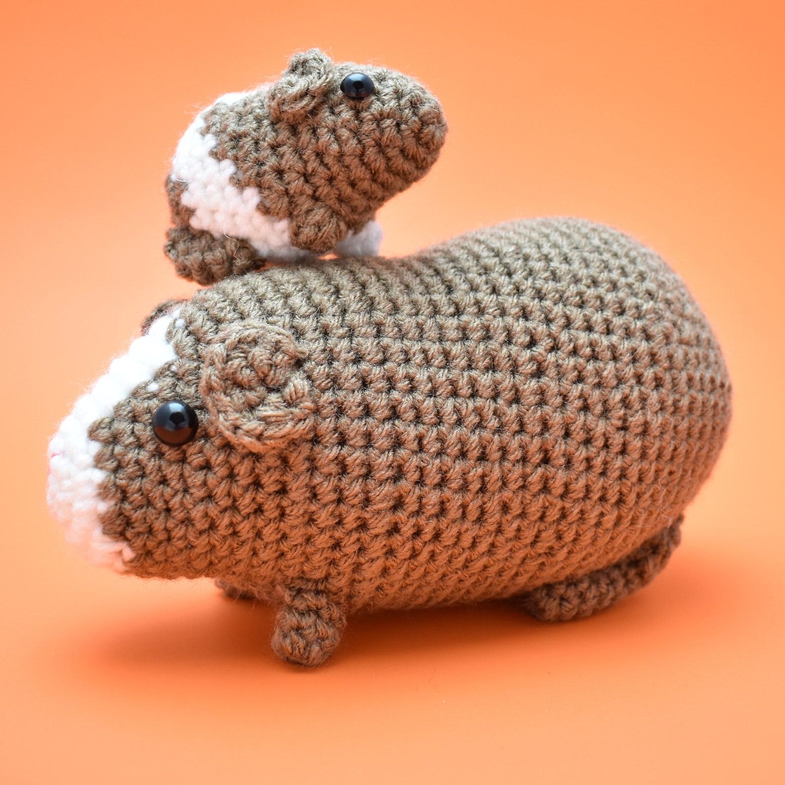 Adorable Guinea Pig Amigurumi A Cuddly Companion for Animal Lovers