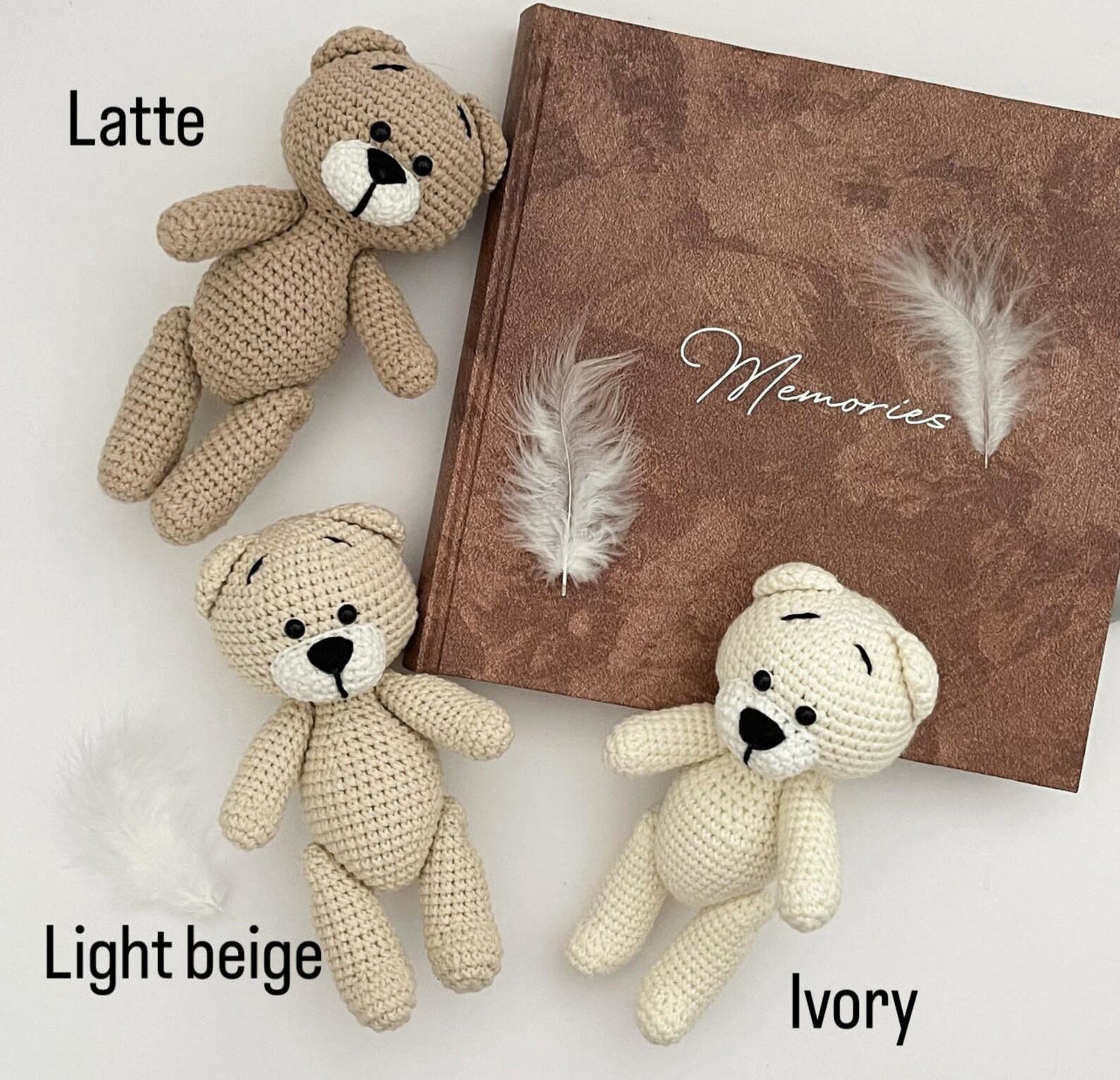 Adorable Handmade Crochet Teddy Bear A Interesting Item for Loved Ones - Image 3