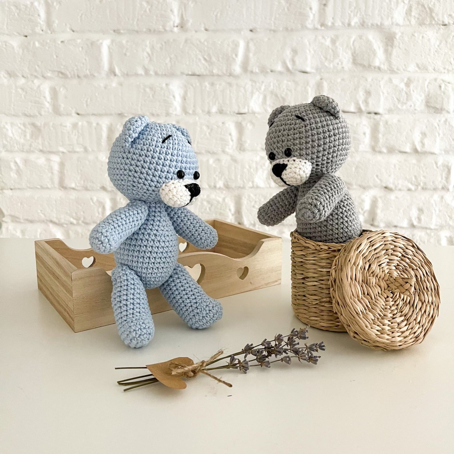 Adorable Handmade Crochet Teddy Bear A Interesting  Item for Loved Ones