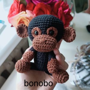 Adorable Handmade Monkey Stuffed Toy Personalized Items for Kids, Baby Showers, and Christmas