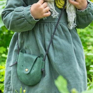 Adorable Leather Bear Handbag The Perfect Accessory for Little Explorers