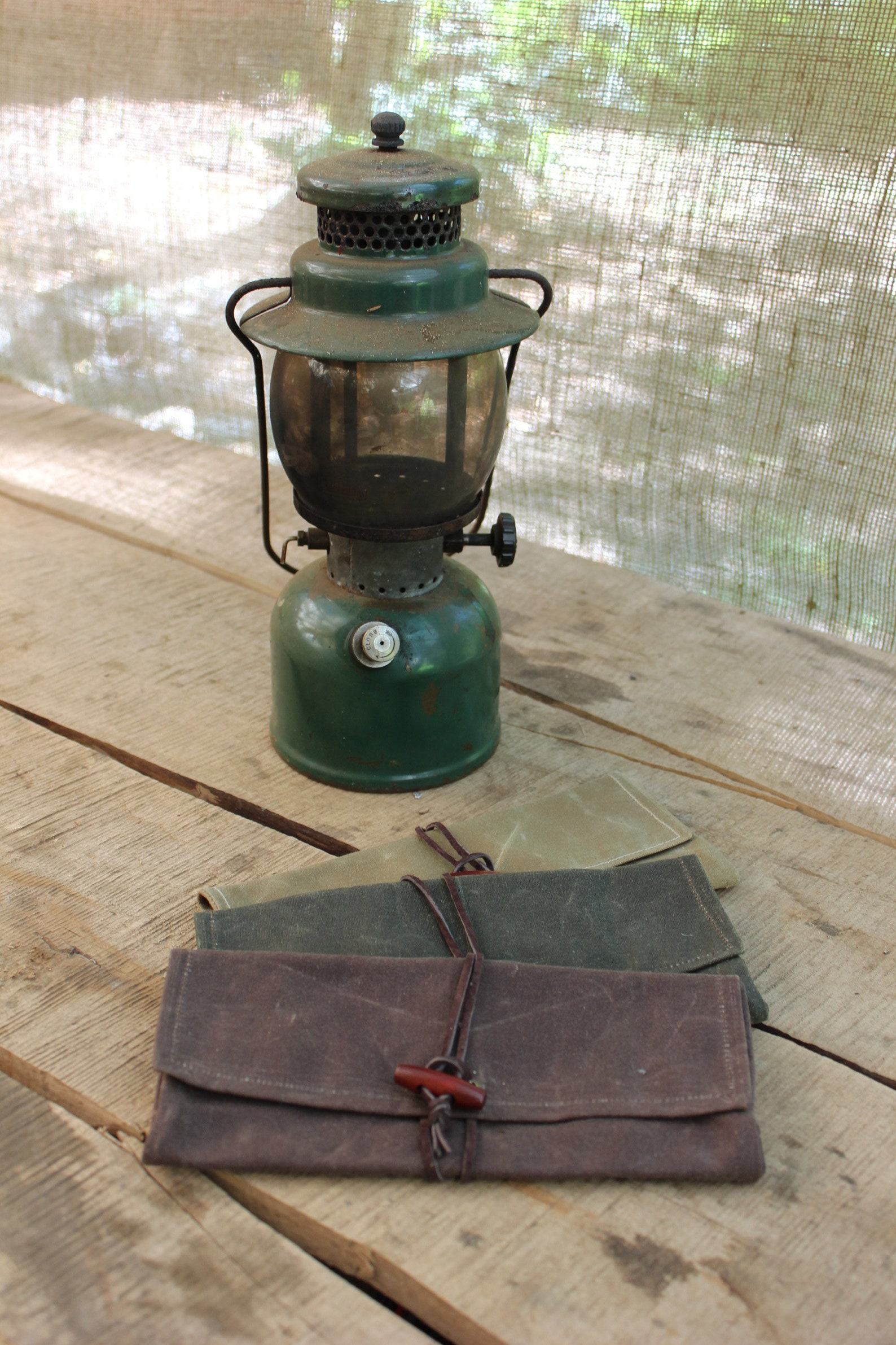 Adventure-Ready Waxed Canvas Roll-Up Pouch Keep Your Essentials Close - Image 2