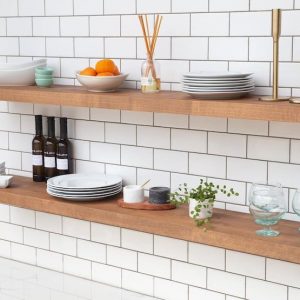 Alder Solid Hardwood SMOOTH Floating Shelf Elevate Your Home Dcor with Effortless Style