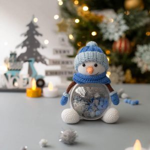 Amigurumi Christmas Snowman Crochet a Festive Holiday Decoration