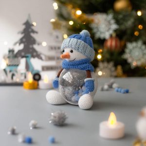 Amigurumi Christmas Snowman Crochet a Festive Holiday Decoration