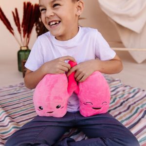 Anatomical Lung Plushie A Unique Item for Medical Professionals and Students