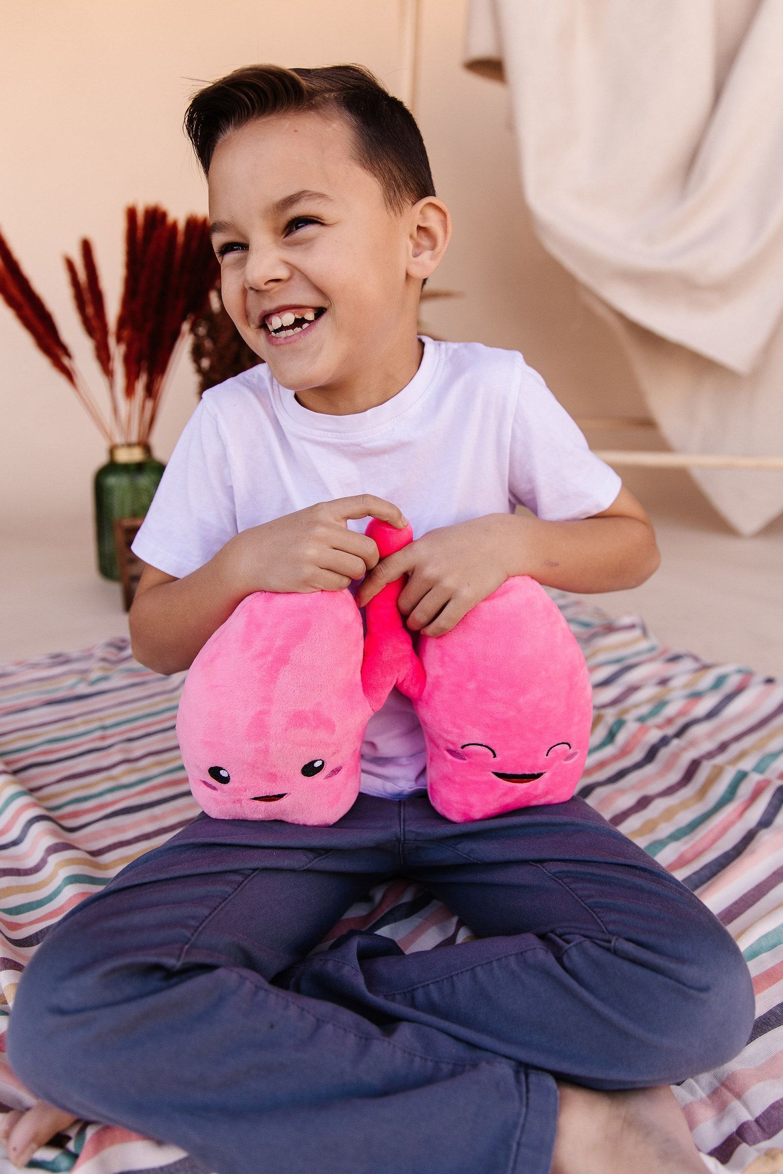 Anatomical Lung Plushie A Unique Item for Medical Professionals and Students - Image 4