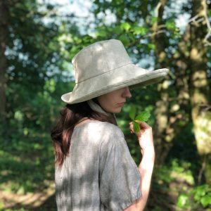 Anna Natural Linen Sunhat Your Perfect Summer Companion for Sun Protection and Style