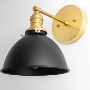 Antique Brass Sconce with Customizable Finishes Illuminate Your Space with Timeless Elegance