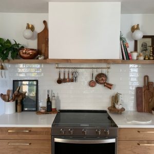 Antique Unlacquered Brass Pot Rail with S Hooks Vintage Handmade Gold Brass Pot Rack for Rustic Wall Mounting