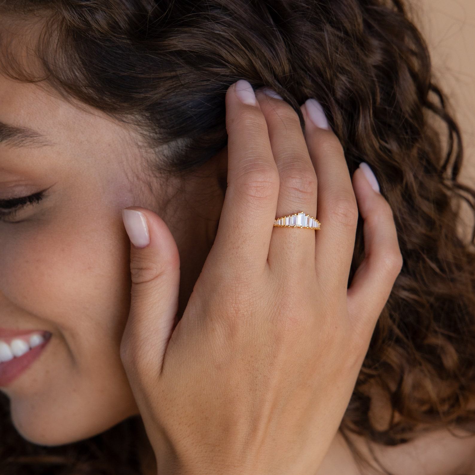 Art Deco Diamond Ring Vintage Elegance for the Modern Bride