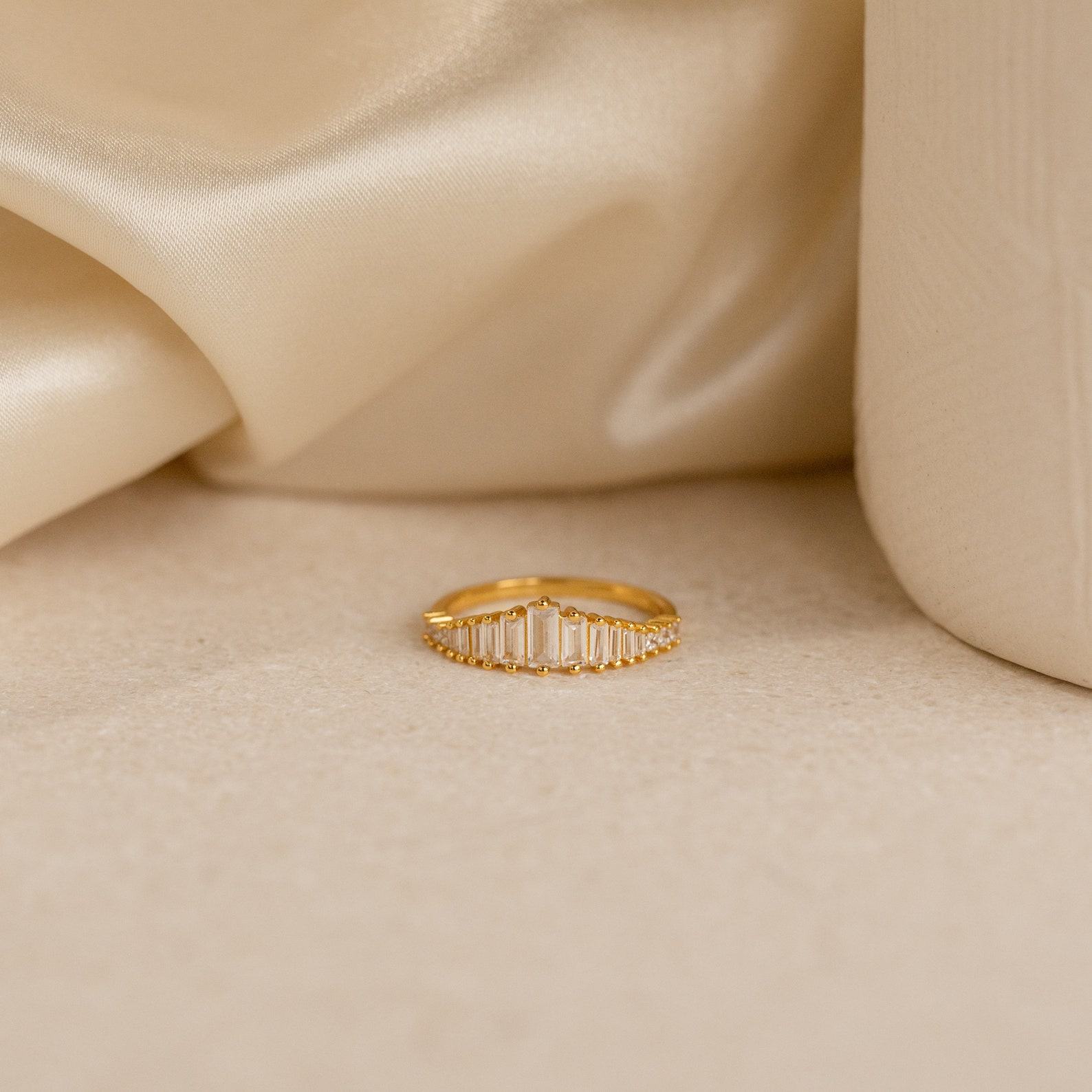 Art Deco Diamond Ring Vintage Elegance for the Modern Bride