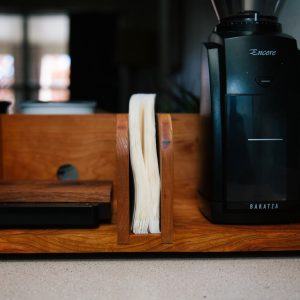 Artisan-Crafted Pour-Over Coffee Caddy Elevate Your Home Brewing Experience